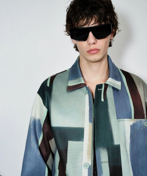 Printed Loose Jacket